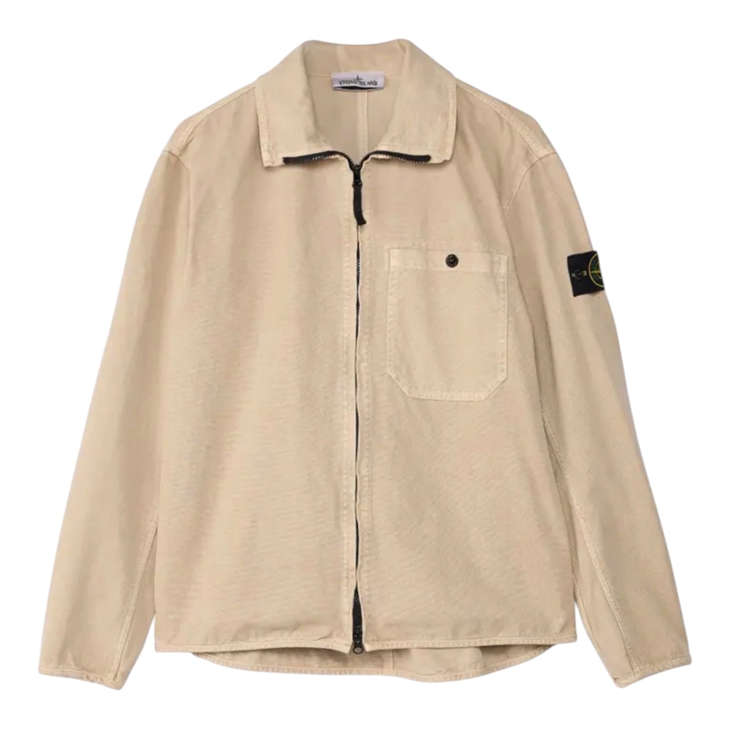 Stone Island Cotton Canvas Overshirt