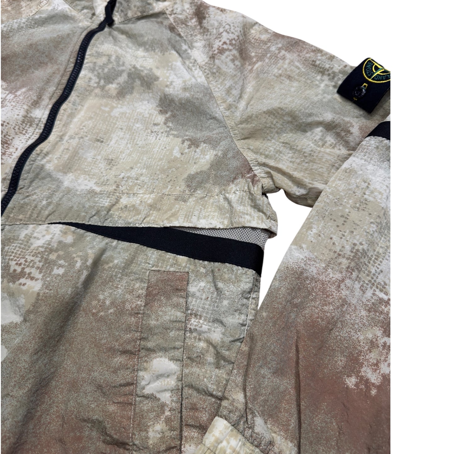 Stone Island Dissolving Grid Camo Jacket