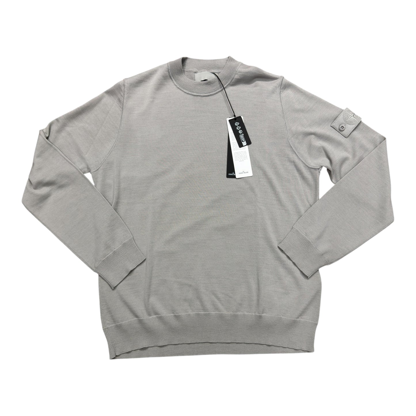 Stone Island Ghost Lightweight Knitted Wool Sweater