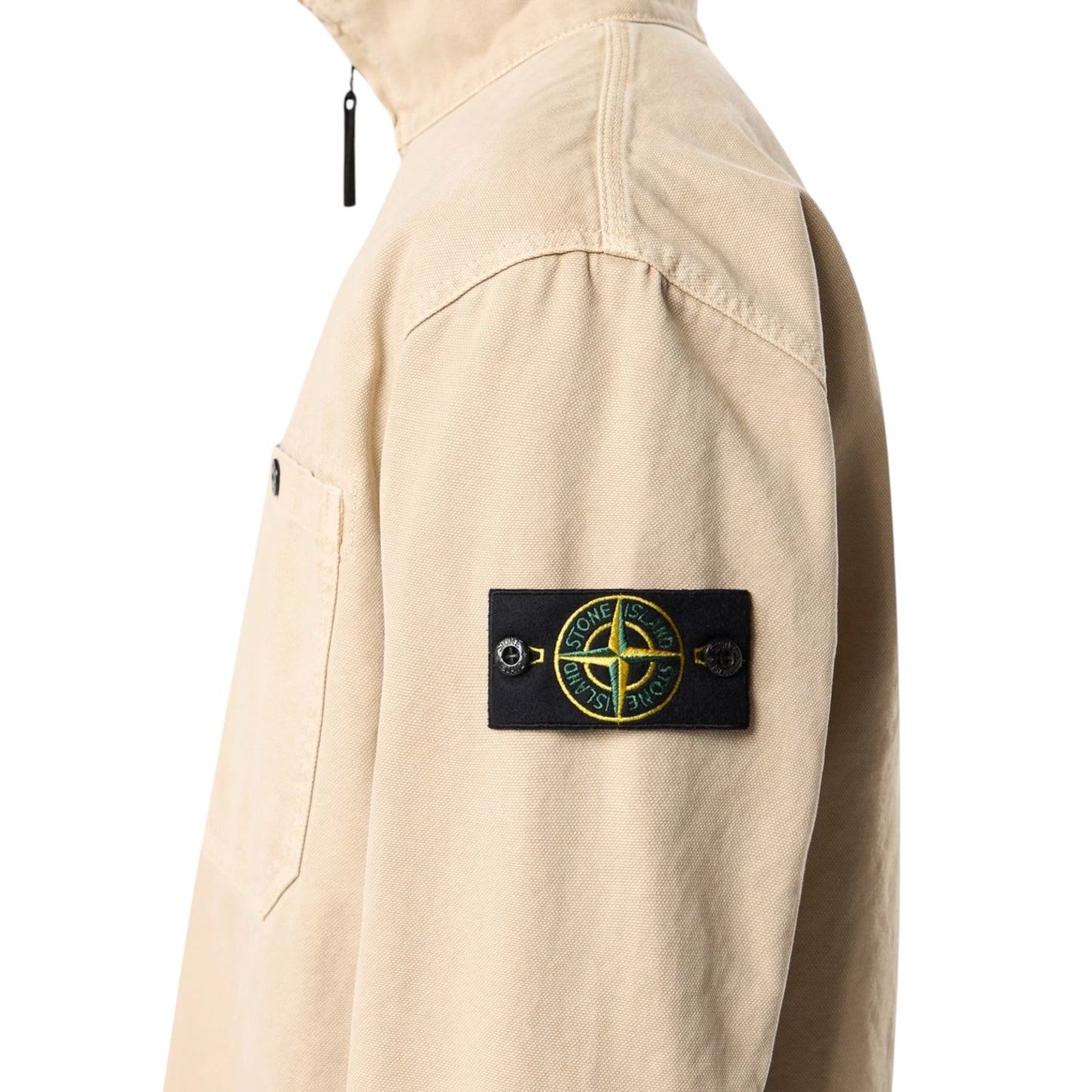 Stone Island Cotton Canvas Overshirt