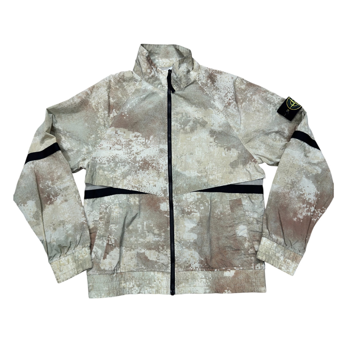 Stone Island Dissolving Grid Camo Jacket