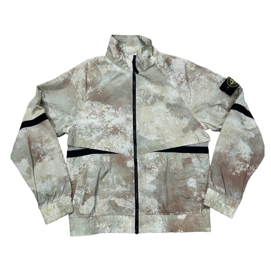 Stone Island Dissolving Grid Camo Jacket
