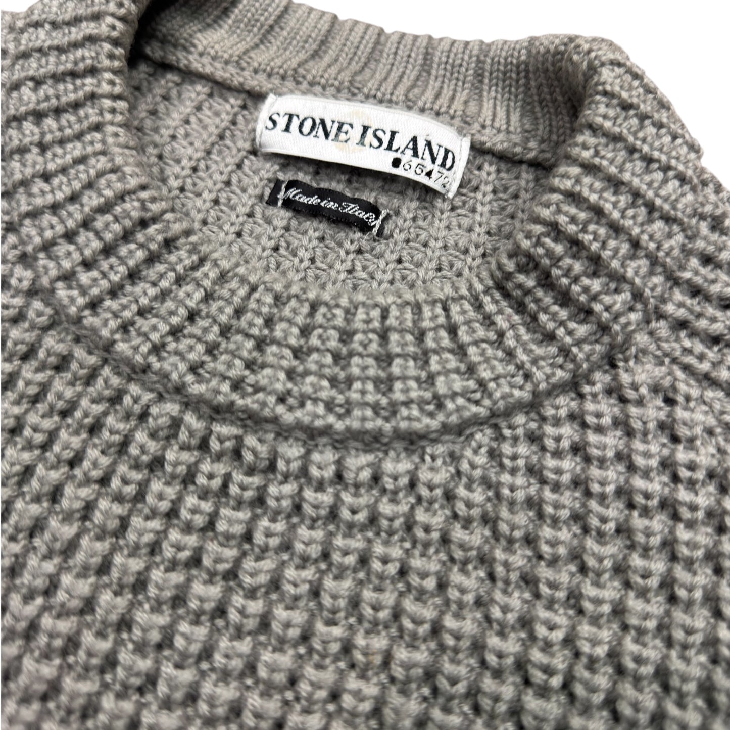 Stone Island Waffle-Knit Sweater AW00