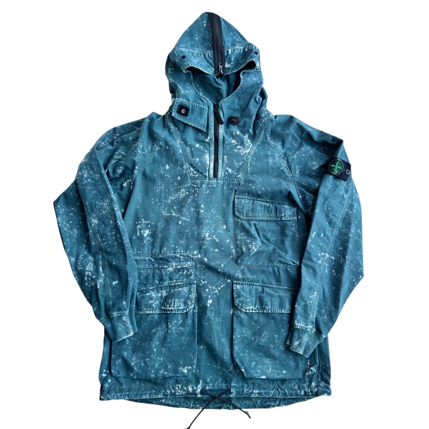 Stone Island Cotton Ripstop Off Dye OVD Smock