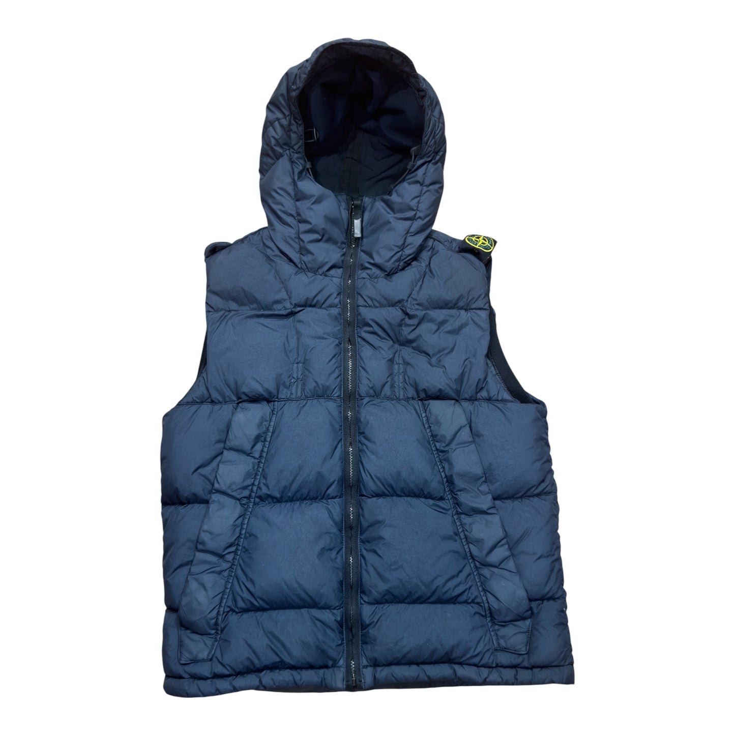 Stone Island Garment Dyed Crinkle Reps NY Down Gilet ￼