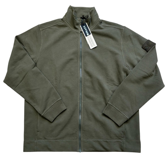 Stone Island Khaki Ghost full Zip Sweatshirt