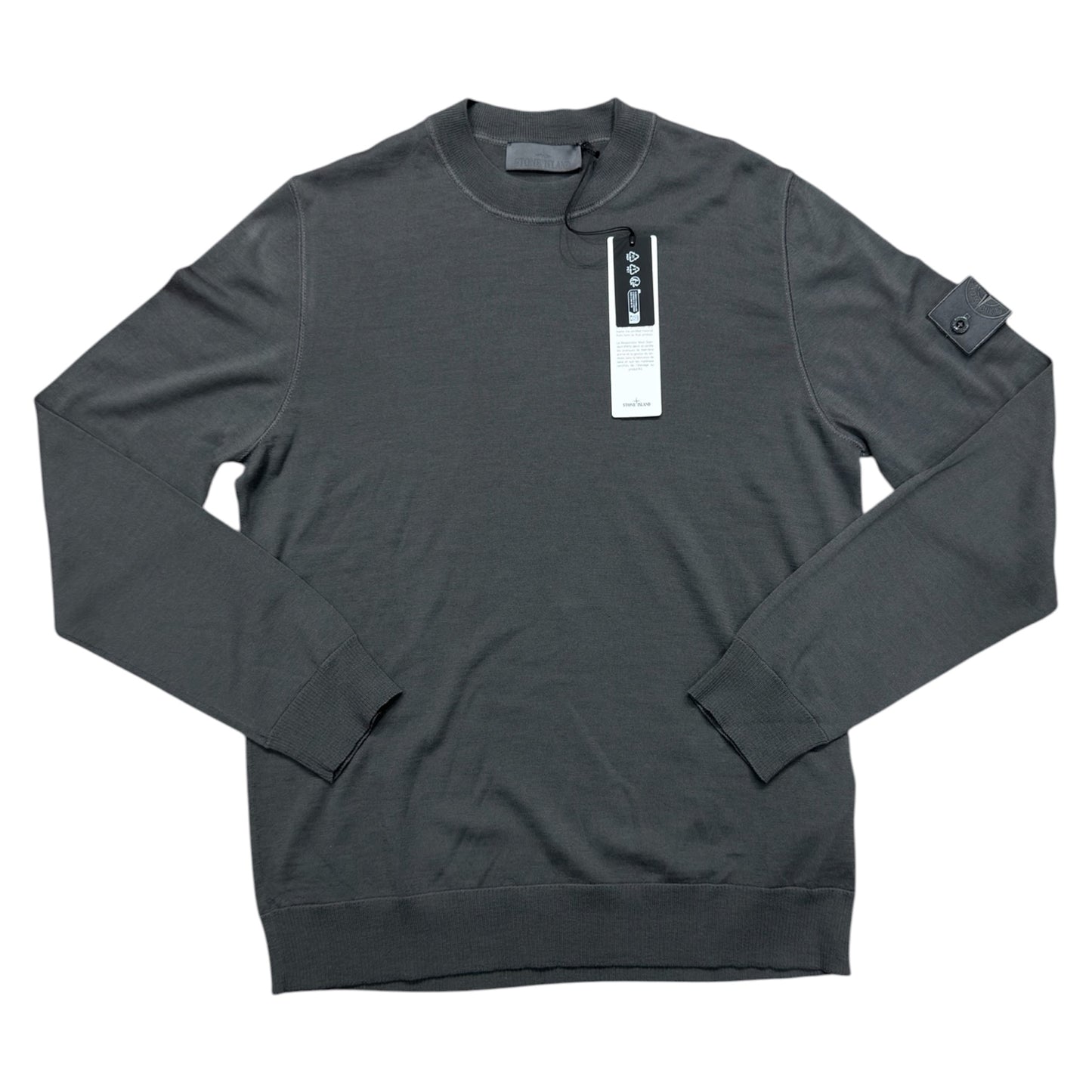 Stone Island Ghost Lightweight Knitted Wool Sweater