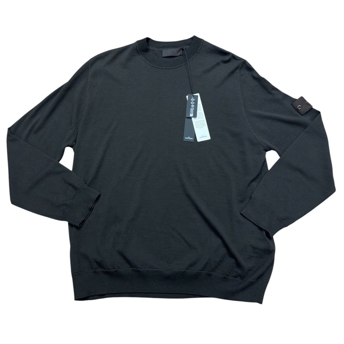 Stone Island Ghost Lightweight Knitted Wool Sweater