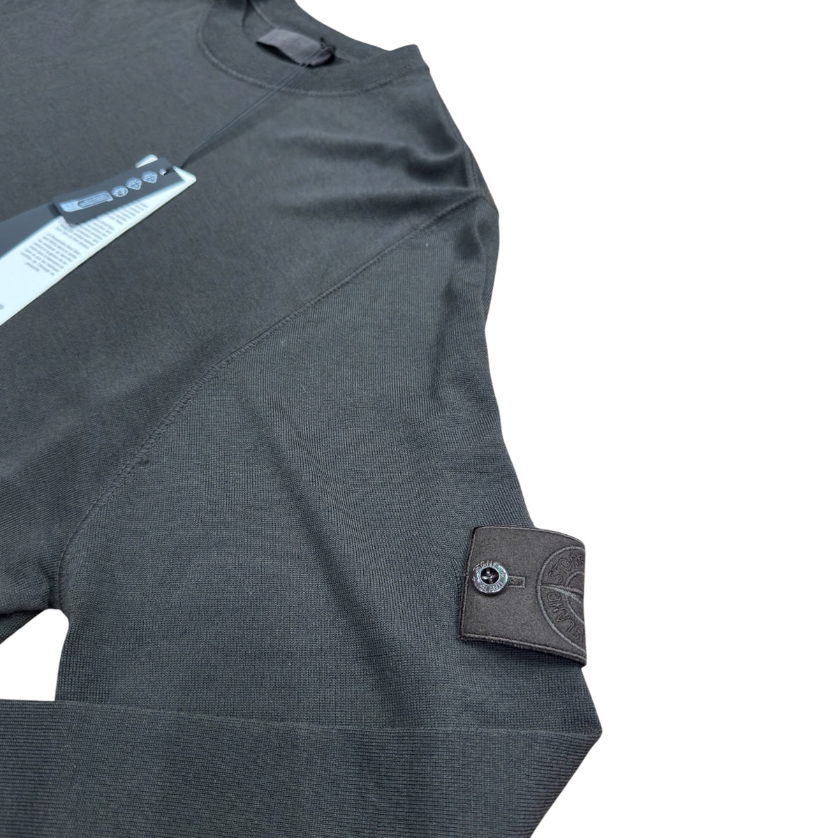 Stone Island Ghost Lightweight Knitted Wool Sweater