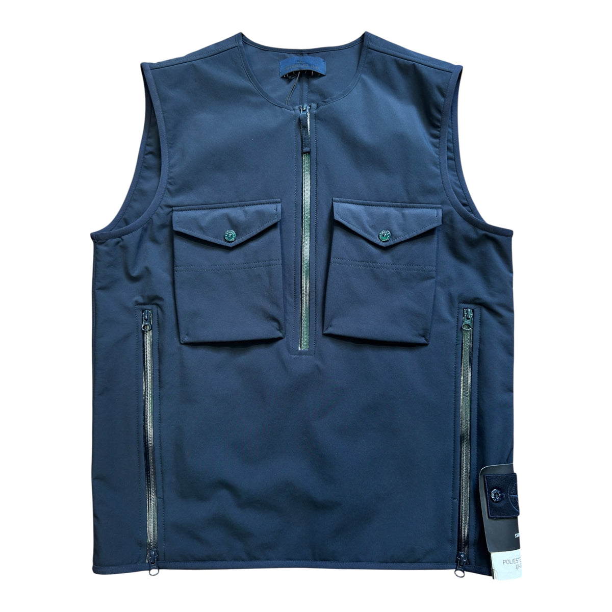 Stone Island Polyester Stretch 5L Ghost Gilet