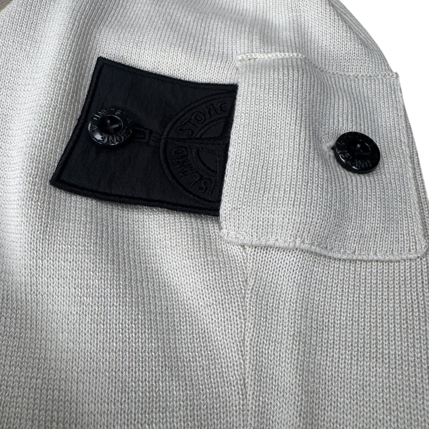 Stone Island Shadow Project Cotton Knit - Cream