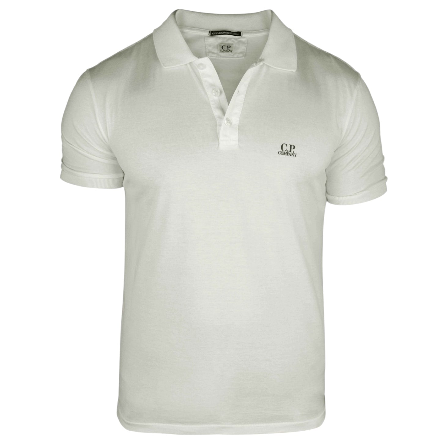 C.P. Company White Polo