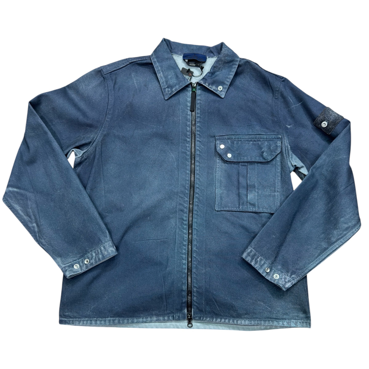 Stone Island Hand Sprayed Reflective Light Bull Denium-TC