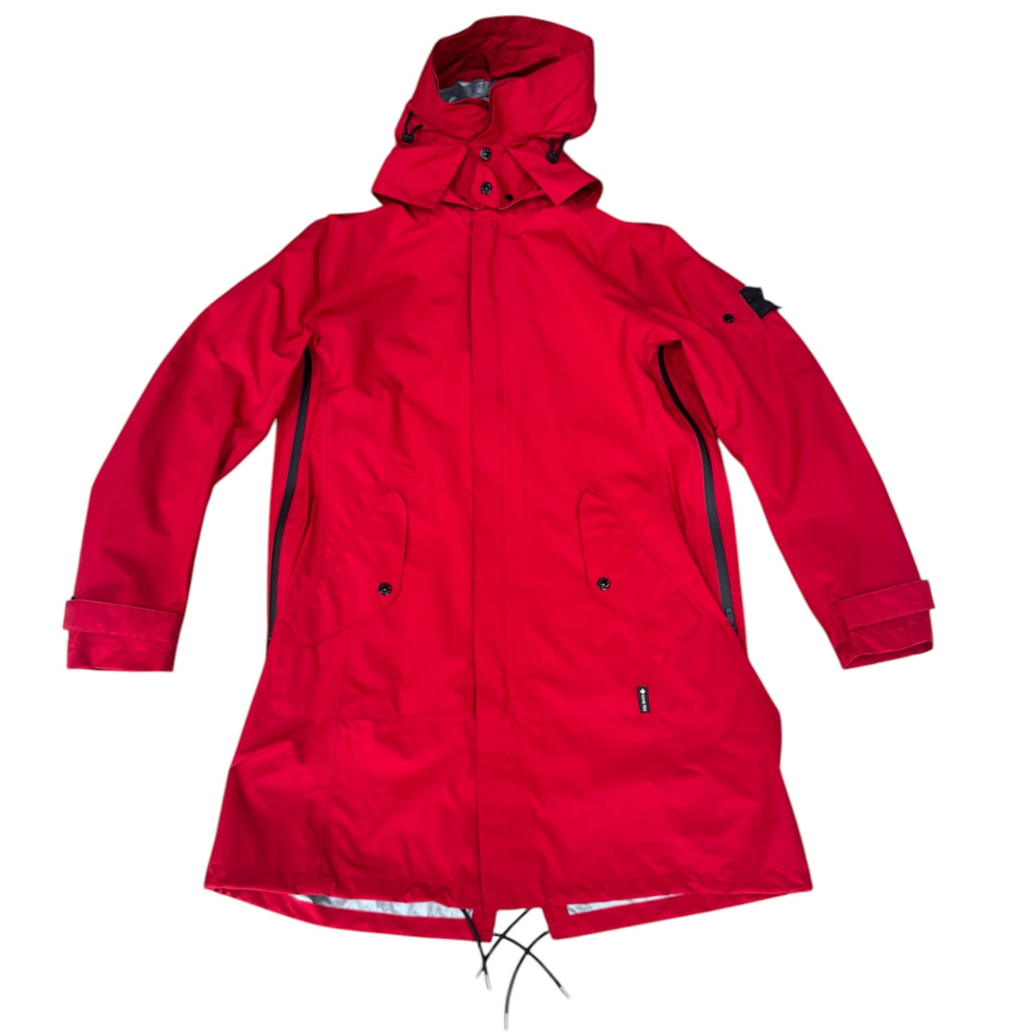 Stone Island Shadow Project Gore-Tex Paclite Jacket In Red Medium